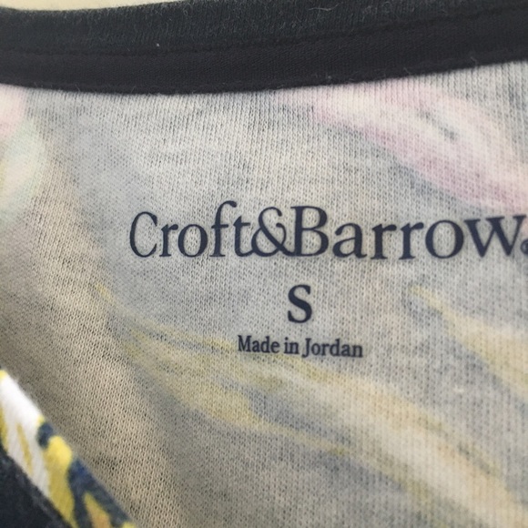 FINAL MARKDOWN LADIES Croft & barrow tee small - Picture 3 of 3